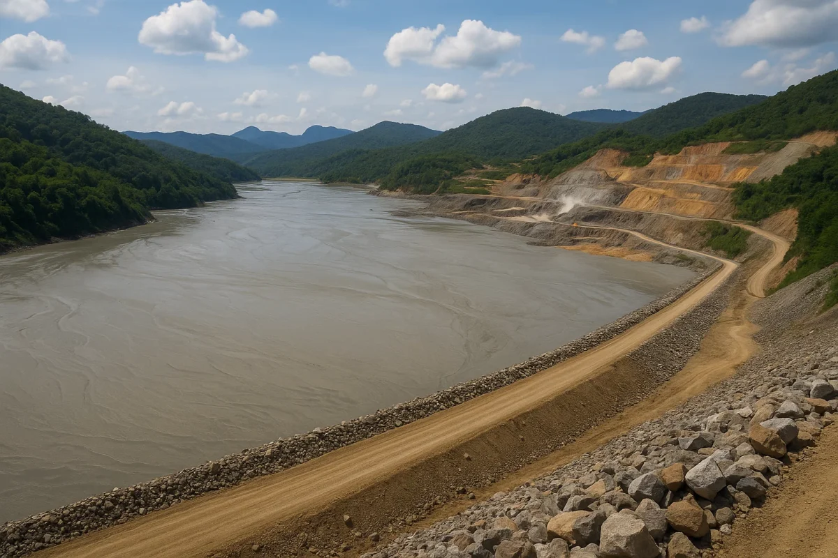 Barragem mineração